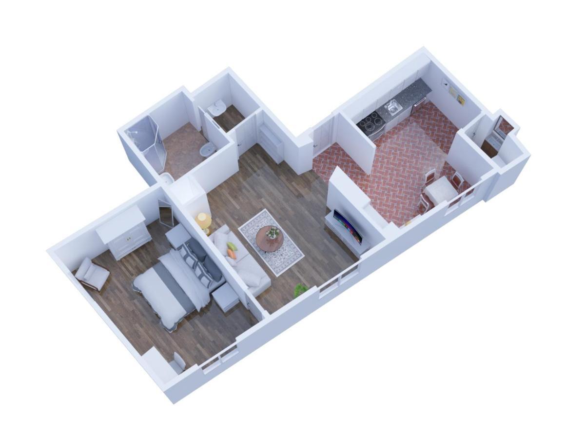 Mercatale Apartment Прато Экстерьер фото