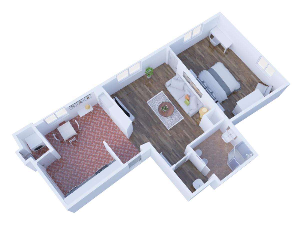 Mercatale Apartment Прато Экстерьер фото