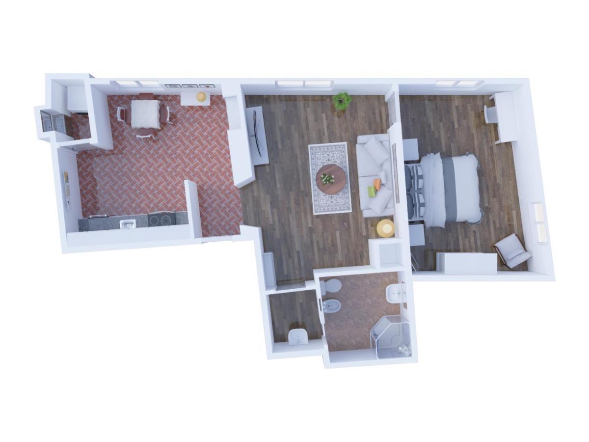 Mercatale Apartment Прато Экстерьер фото